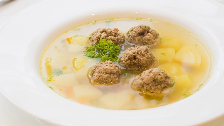 Meatball soup