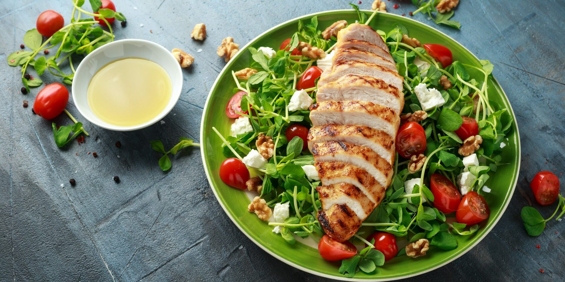 Mixed vegetables<br>with chicken