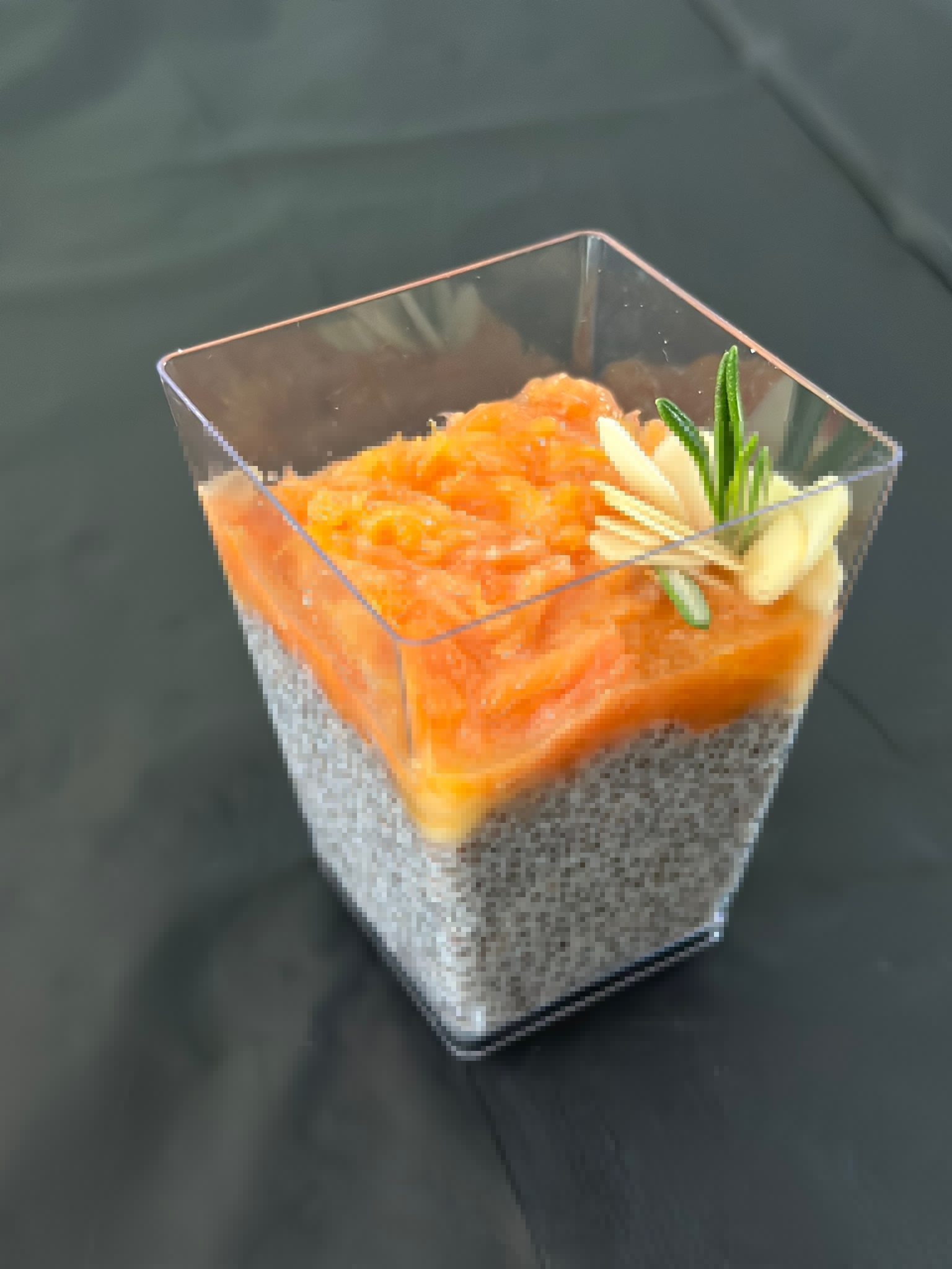 Chia with mango