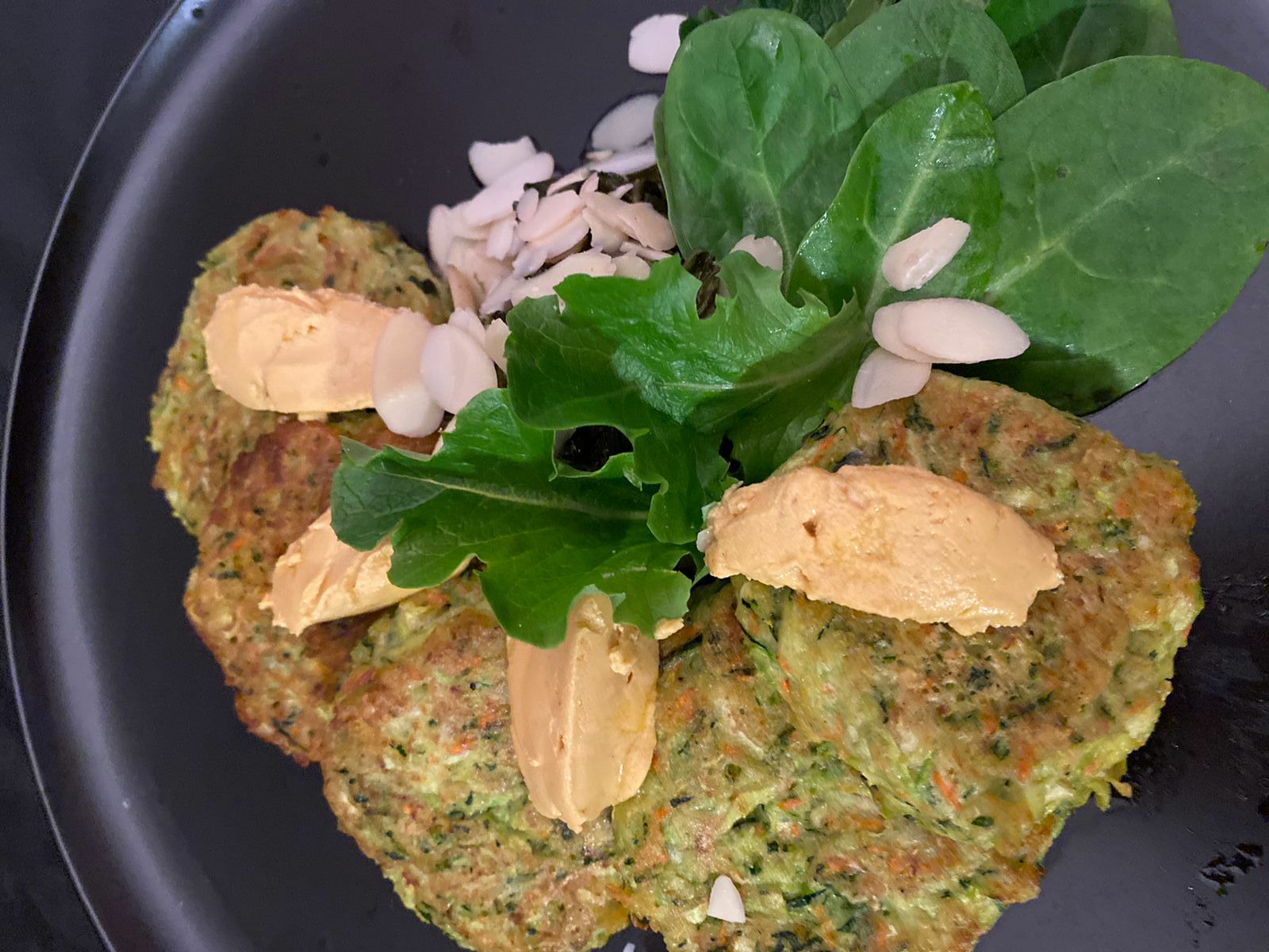 Zucchini pancakes
