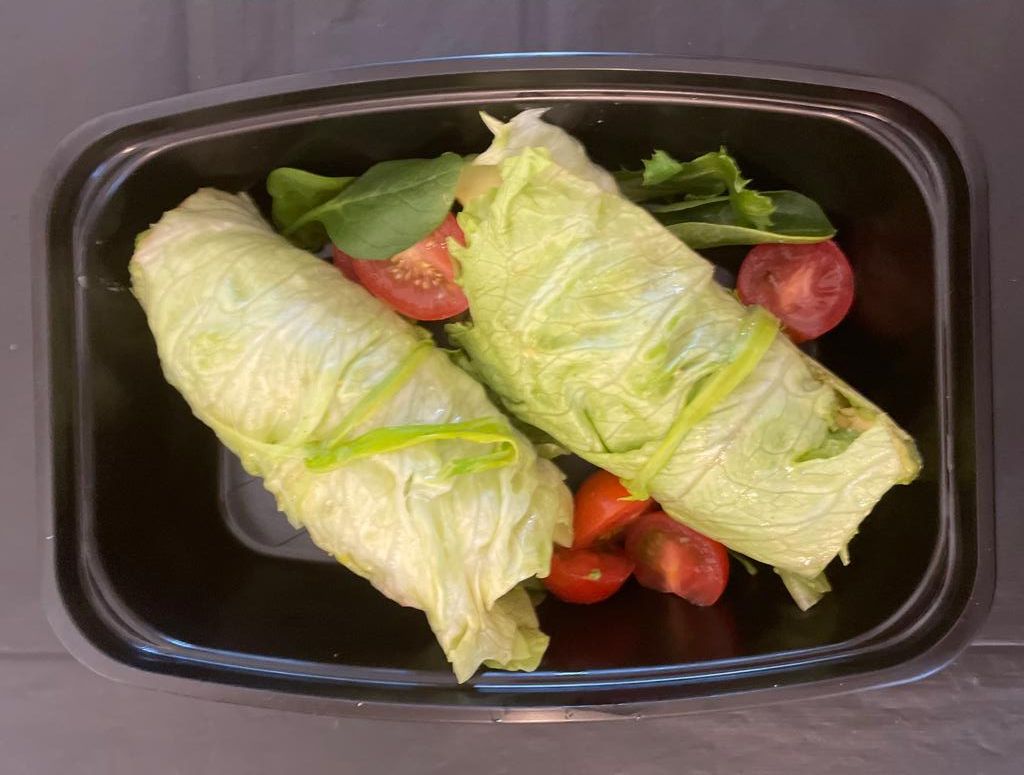 Iceberg roll<br>with ham and cheese