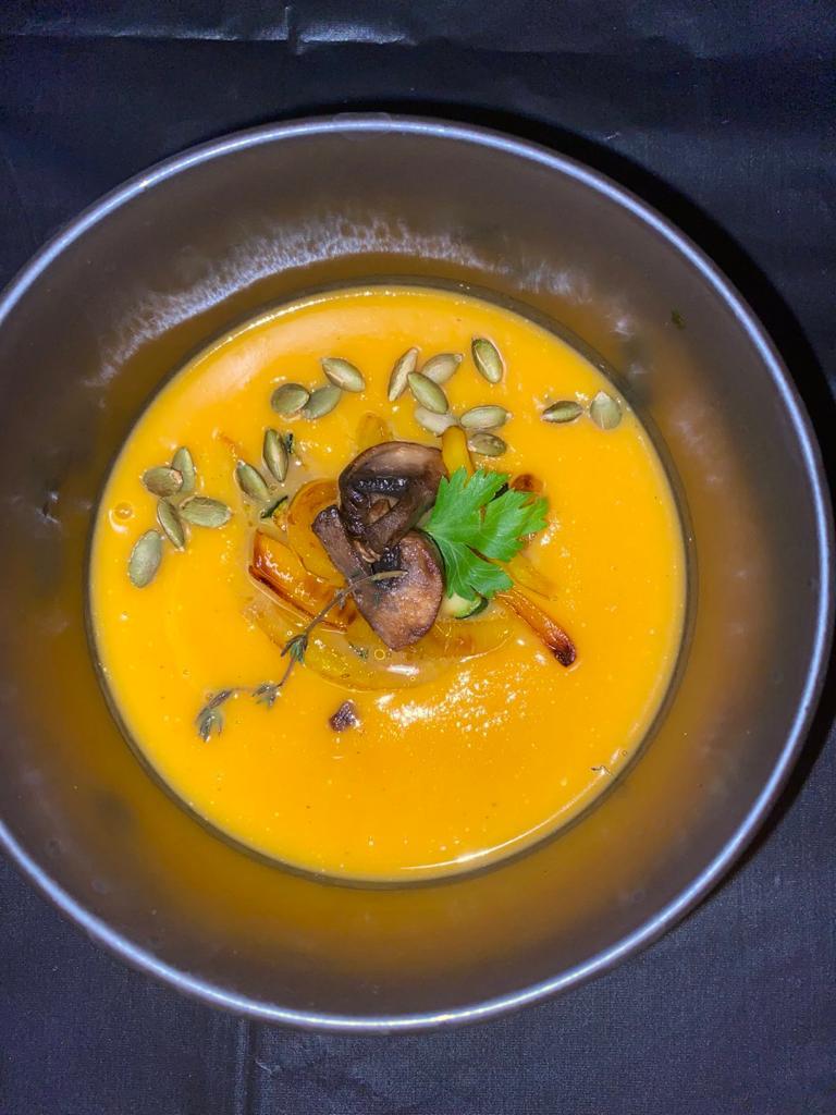 Pumpkin cream soup