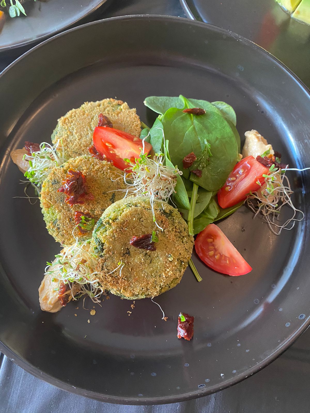 Spinach cutlet